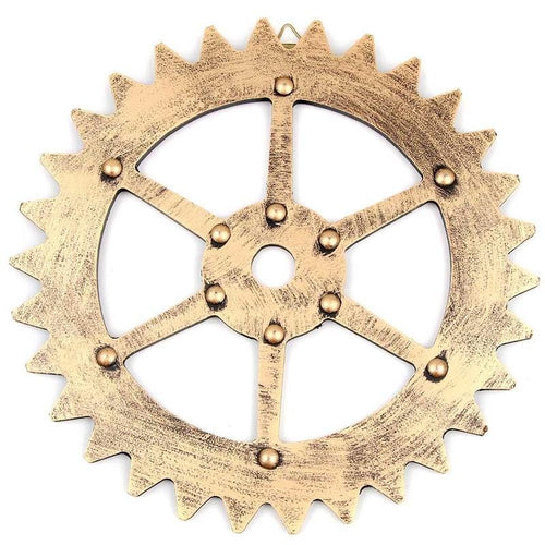Wooden Gear Wall